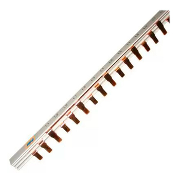 Шина соединительная PIN 3-фазная 63А (1м) Энергия, 5 шт - Электрика, НВА - Щитки и аксессуары для монтажа - Шины нулевые - . Магазин оборудования для автономного и резервного электропитания Ekosolar.ru в Белгороде