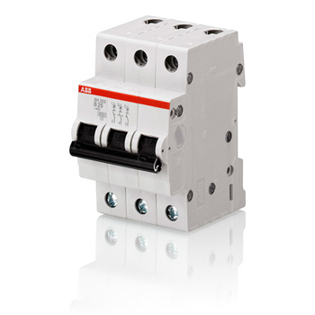 Автоматический выключатель ABB SH203L 3P 25А (С) 4,5kA - Электрика, НВА - Модульное оборудование - Автоматические выключатели - . Магазин оборудования для автономного и резервного электропитания Ekosolar.ru в Белгороде