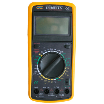 Мультиметр DT 9207 Энергия - Электрика, НВА - Измерительный инструмент - Мультимеры - . Магазин оборудования для автономного и резервного электропитания Ekosolar.ru в Белгороде