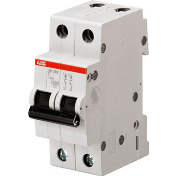 Автоматический выключатель ABB SH202L 2P 25А (С) 4,5kA - Электрика, НВА - Модульное оборудование - Автоматические выключатели - . Магазин оборудования для автономного и резервного электропитания Ekosolar.ru в Белгороде