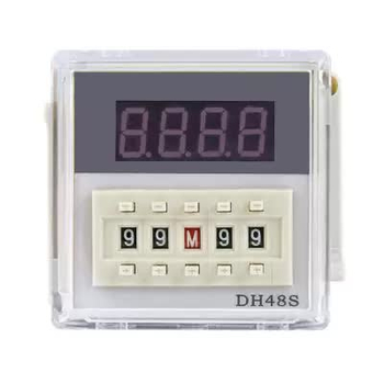 Реле времени цифровое 220V DH48S-2Z AC Энергия - Электрика, НВА - Реле, автоматизация и управление - Реле времени - . Магазин оборудования для автономного и резервного электропитания Ekosolar.ru в Белгороде