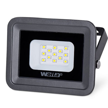 Светодиодный прожектор WOLTA WFL-10W/06W серый 5500K 10Вт SMD IP65 850Лм - Светильники - Прожекторы - . Магазин оборудования для автономного и резервного электропитания Ekosolar.ru в Белгороде