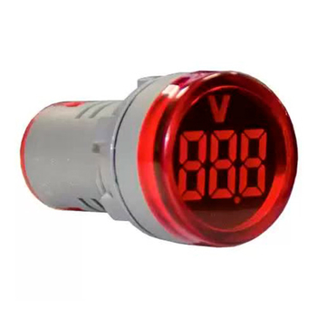 Индикатор значения напряжения AD22-RV красный Энергия - Электрика, НВА - Устройства управления и сигнализации - Сигнальная аппаратура - . Магазин оборудования для автономного и резервного электропитания Ekosolar.ru в Белгороде
