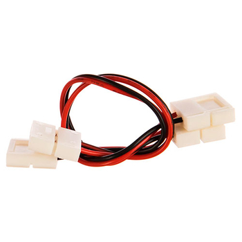 Комплект коннекторов Apeyron Electrics 09-10 (2 клипсы с проводами) для одноцветной светодиодной.ленты 12В 8 мм - Светильники - Cветодиодные ленты - . Магазин оборудования для автономного и резервного электропитания Ekosolar.ru в Белгороде