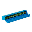 Шина TS-0609H 12 way в синем корпусе Энергия, 10 шт - Электрика, НВА - Щитки и аксессуары для монтажа - Шины нулевые - . Магазин оборудования для автономного и резервного электропитания Ekosolar.ru в Белгороде