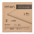 Панель ультратонкая светодиодная LightPhenomenON LT-UTP-02-IP40-40W-6500К LED - Светильники - Для общественных зданий - . Магазин оборудования для автономного и резервного электропитания Ekosolar.ru в Белгороде