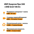 ИБП для котла Энергия Про 500 + Аккумулятор Grid 100 Ah 12 v (300Вт - 182мин) - ИБП и АКБ - ИБП для котлов - . Магазин оборудования для автономного и резервного электропитания Ekosolar.ru в Белгороде