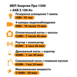 ИБП Энергия Про 1500 + Аккумулятор S 100 Ач - 12В (1100Вт - 50мин) - ИБП и АКБ - ИБП для котлов - . Магазин оборудования для автономного и резервного электропитания Ekosolar.ru в Белгороде